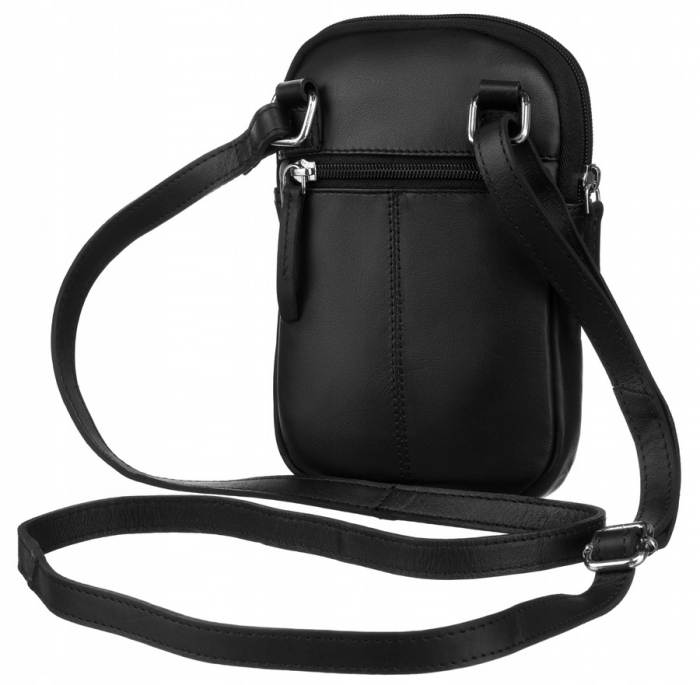Geanta de mana mica de dama din piele naturala - Rovicky PTR-R-403-23-NS-0959 BL [3]