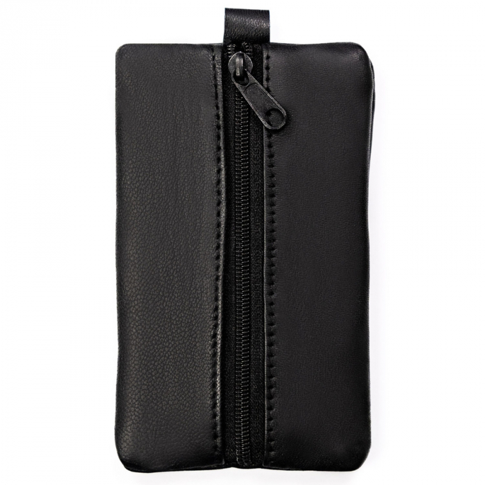 Husa maro pentru chei mici, cu inchidere cu fermoar PTR-KC-02-PDM BROWN [1]