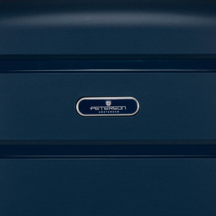 Valiză mare din polipropilenă, bleumarin, cu roți pivotante - Peterson PTR-PTN HPP-01-W-L-1747 [13]