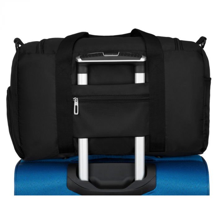Geantă de voiaj sport din poliester negru cu curea de umăr - Peterson PTR-PTN 23032-8243 BLACK [7]