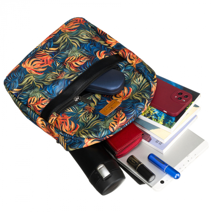 Rucsac urban pentru femei, cu model, suspendat pe bretele reglabile - Rovicky PTR-R-PL15601-8947 14 [9]