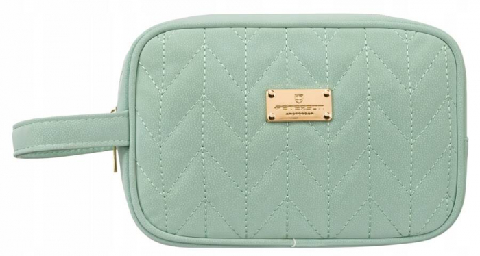 Geanta cosmetica de voiaj verde cu buzunar interior - Peterson PTR-PTN K24-04-5901 GREE [2]