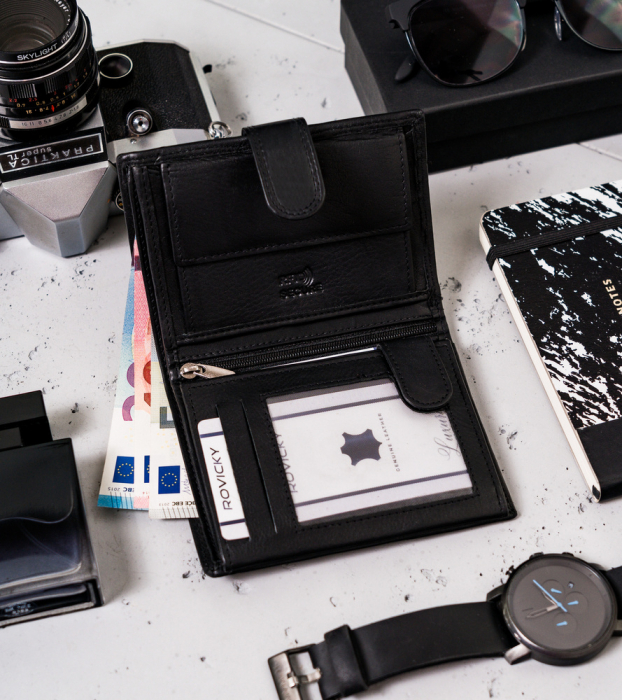 Portofel barbati din piele naturala Always Wild PTR-N4L-P-CCD-2-2702 BL [7]