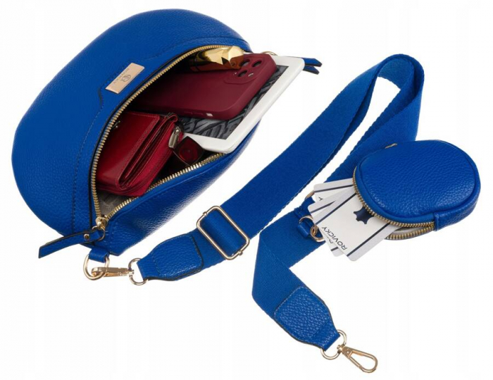 Geanta de dama city din piele ecologica - Rovicky PTR-R-NER-8-2908 BLU [7]