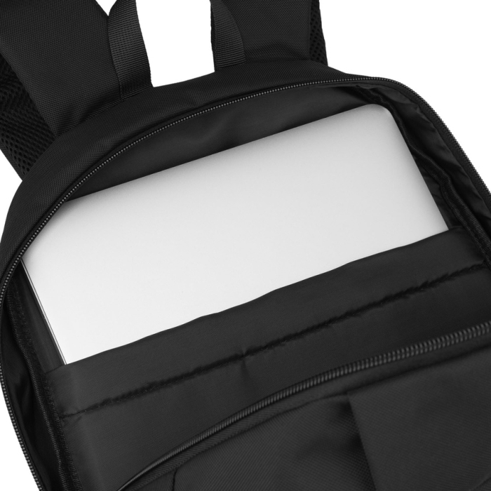 Rucsac mare, negru, din poliester, cu compartiment pentru laptop și compartiment individual - Peterson [16]