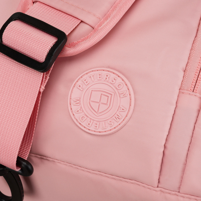 Geantă de weekend roz din poliester cu închidere cu fermoar - Peterson PTR-PTN 24480 PINK-PINK [11]