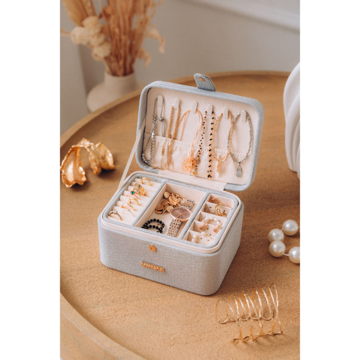 Cutie de bijuterii din argint cu închidere magnetică - Peterson PTR-PTN SZK-09-3132 SILV [5]