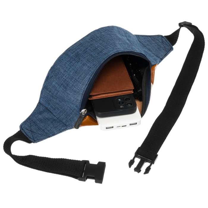 Borseta Loren PTR-WB05A-NAVY/BROWN [5]