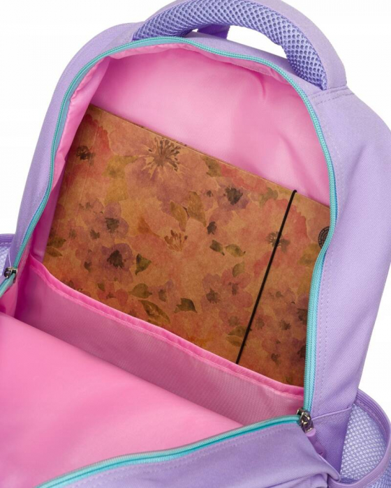 Rucsac de școală mov cu bretele reglabile - Peterson PTR-PTN PS1-6036 PUR [8]