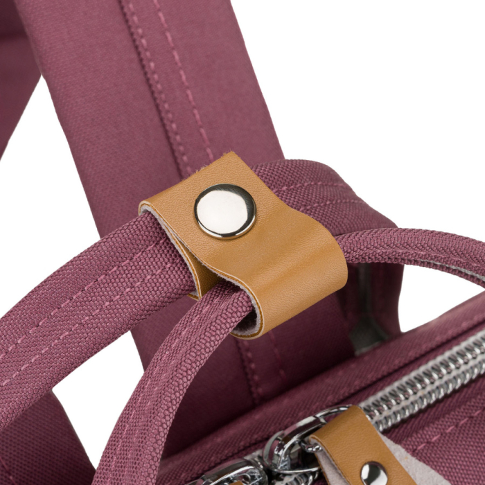 Rucsac mov pentru femei din poliester, cu spațiu pentru laptop și port USB - Peterson PTR-PTN BETA PURPLE [15]