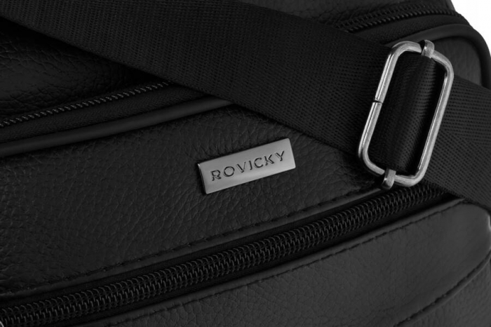 Geanta de umar pentru barbati din piele naturala - Rovicky PTR-R-13202-S-3853 BL [4]