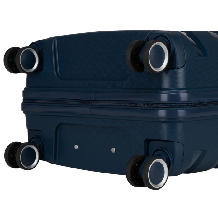 Valiză mare din polipropilenă, bleumarin, cu roți pivotante - Peterson PTR-PTN HPP-01-W-L-1747 [12]