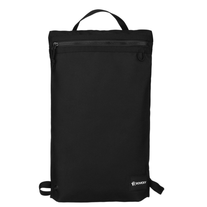 Rucsac-geantă spațios din material sintetic de culoare neagră - Rovicky PTR-R-735-9350 black [4]