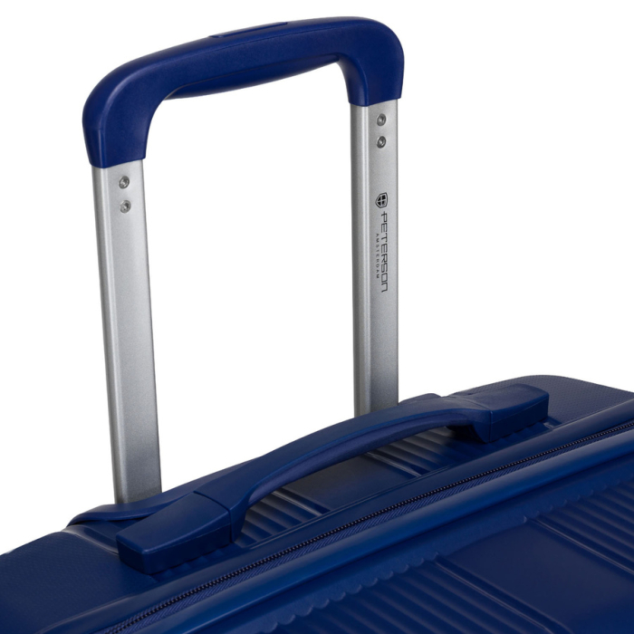 Valiză mare de călătorie bleumarin cu carcasă impermeabilă - Peterson PTR-PTN PP-09-W-L-1624 N [13]