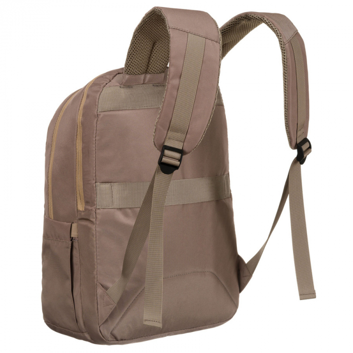 Rucsac încăpător și sport, confecționat din nailon bej, suspendat pe bretele reglabile - Peterson PTR-PTN 24400-6928 BEIGE [4]