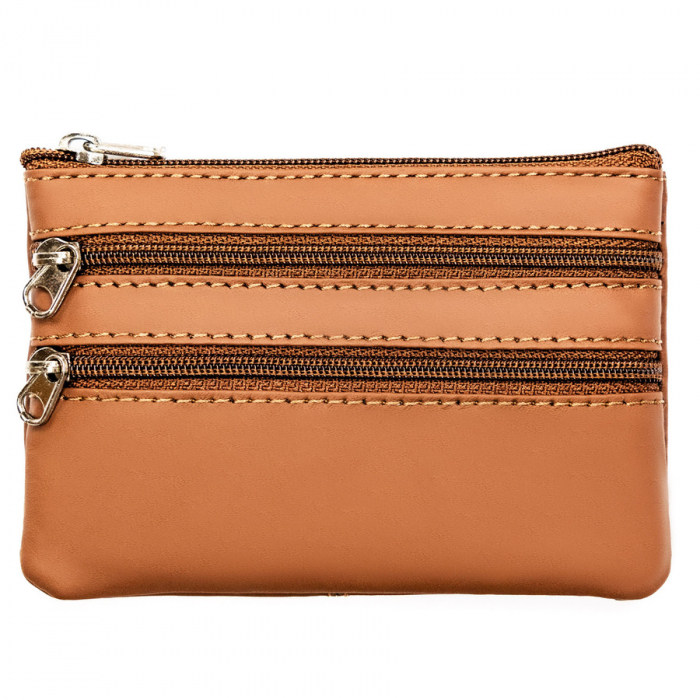Husa pentru chei din piele de culoare maro deschis PTR-34800-ACL-1190 TAN&F [1]