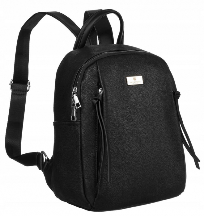 Rucsac elegant de dama din piele ecologica - Peterson PTN PL-6727 BL [1]
