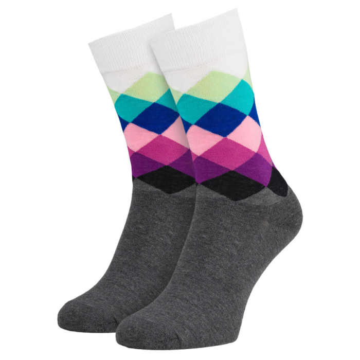 Set de șosete bărbătești multicolore, mărimea 40-45, din bumbac și poliester - Peterson PTR-PTN SML-S5-40-45-RO1 [11]