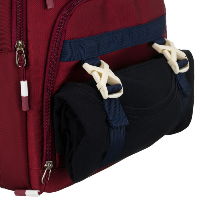 Rucsac școlar din poliester bordo cu , curele laterale - Peterson PTR-PTN 8594-1402 BORDO [19]