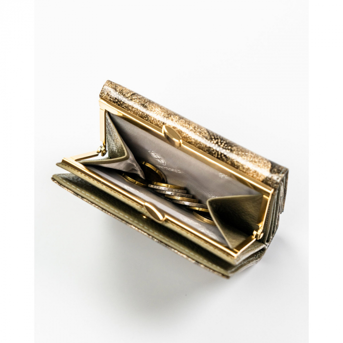 Portofel dama din piele naturala Peterson PTR-PTN PS15-09-FDS GOLD [9]