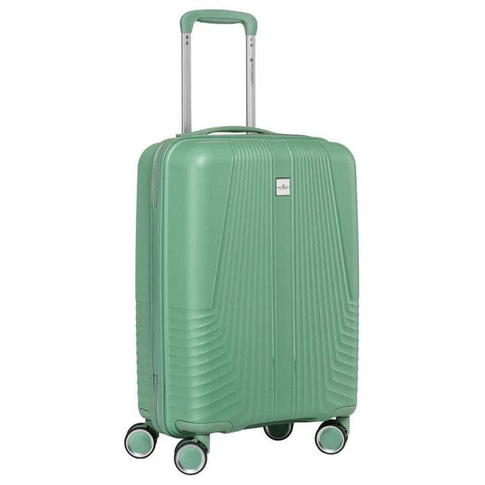 Valiză de cabină verde cu mâner telescopic - Peterson PTR-PTN PP-09-W-S-1488 G [1]