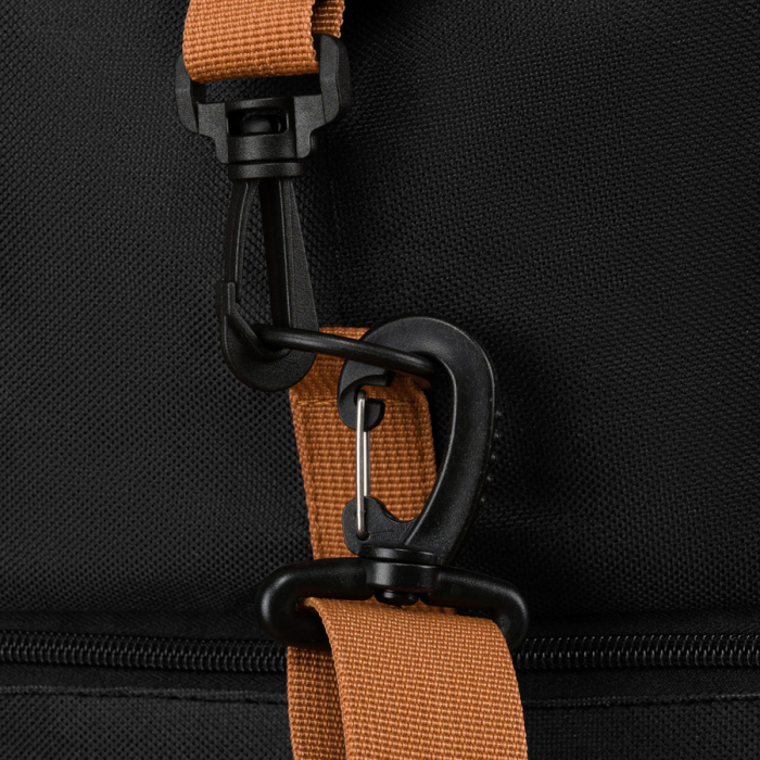 Geantă de călătorie neagră din poliester cu curea de umăr detașabilă - Peterson PTR-PTN 23145-8199 BLACK [5]