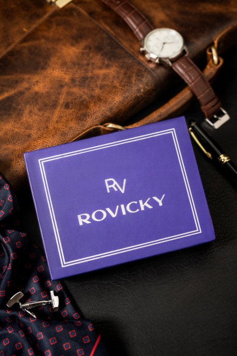 Portofel barbati din piele naturala Rovicky PTR-RV-7870-BCA BL [11]