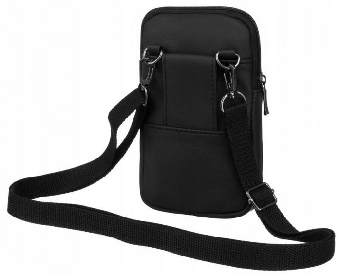Mini geanta de dama din piele naturala - Rovicky PTR-DHN-201-CLB-6472 BL [3]