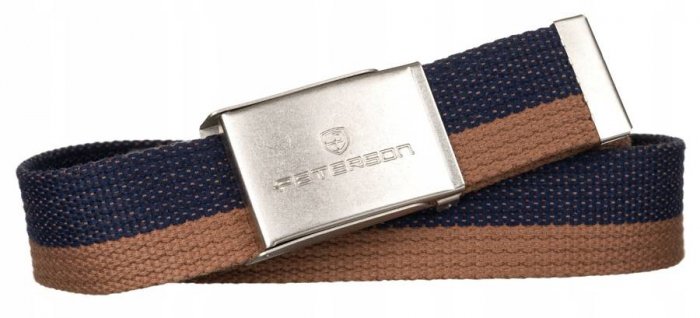 Curea barbati Peterson PTR-PTN SILV-NAV-BR [2]