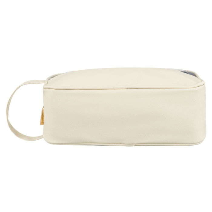 Geantă cosmetică din material sintetic ecru cu panou transparent - Peterson PTR-PTN KOS-DA-21 ECRU [5]