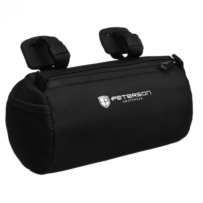 Geantă de bicicletă neagră, impermeabilă, pentru ghidon - Peterson PTR-PTN ML08-FAB-7684 BL [7]