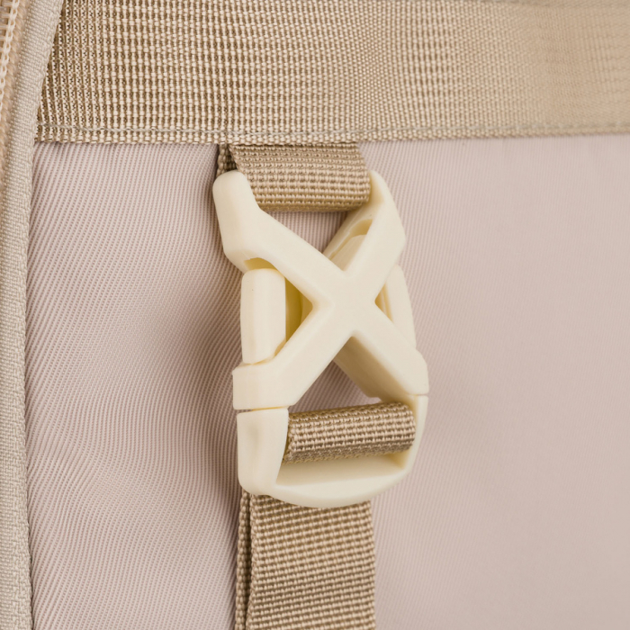 Rucsac școlar bej, la modă, din poliester, cu bretele reglabile - Peterson PTR-PTN 8594-1389 BEIGE [13]