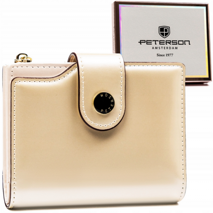 Portofel dama din piele Peterson PTR-PTN 012-LAK-5246 PEA [1]