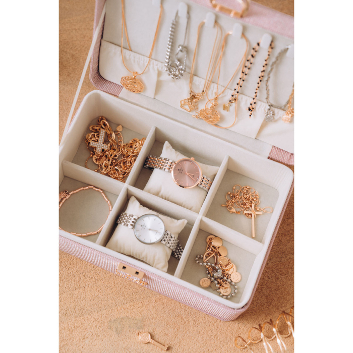 Cutie roz elegantă cu zăvor și cheie - Peterson PTR-PTN SZK-08-3095 ROSE [9]