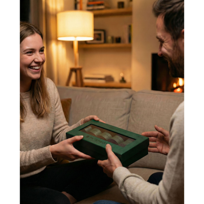 Set multicolor de șosete bărbătești în mărimile 40-45, confecționate din bumbac și elastan - Peterson PTR-PTN SML-S5-40-45-BNG [16]