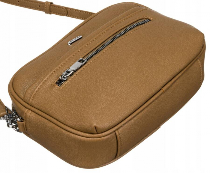 Geanta messenger dama din piele ecologica - Rovicky PTR-R-074-01-0522 BEI [8]