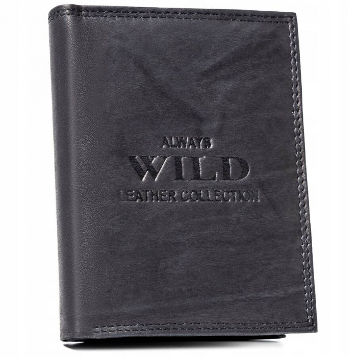 Portofel barbati din piele naturala Always Wild PTR-AW-N4-MAL-0288 BL [2]