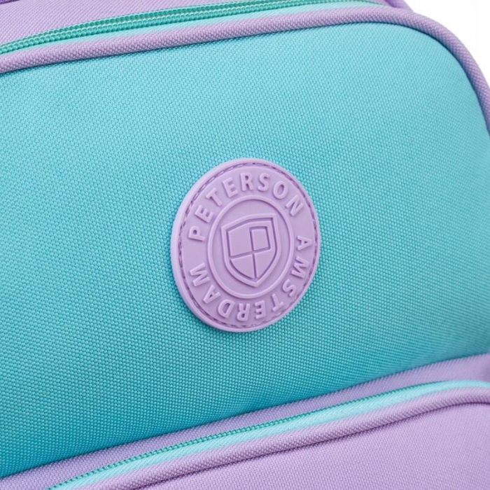 Rucsac de școală mov cu bretele reglabile - Peterson PTR-PTN PS1-6036 PUR [6]