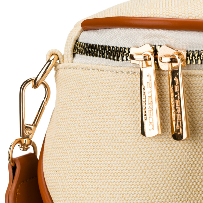 Geantă elegantă de damă din piele ecologică tip borseta - Peterson PTR-PTN MIS-07-2010 ECRU [9]