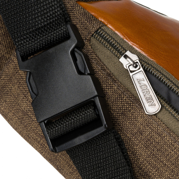 Borseta Loren PTR-WB05A-GREEN/CAMEL [6]