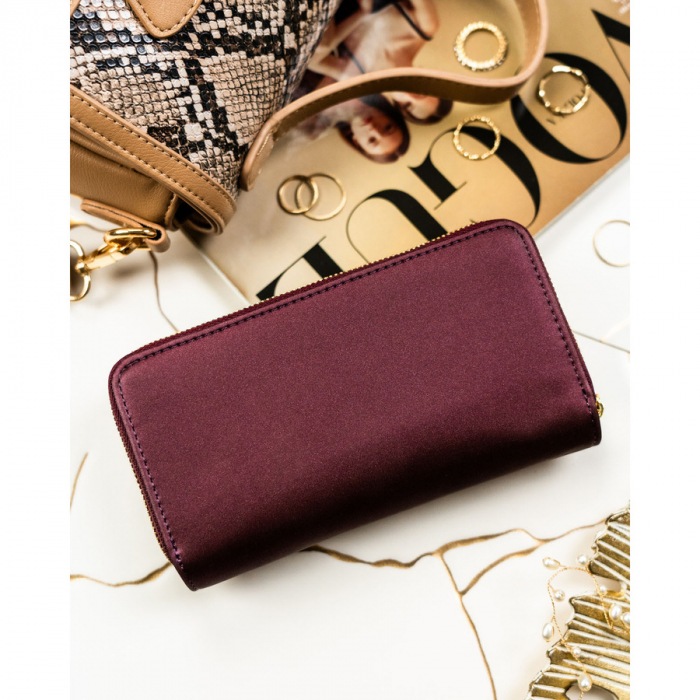 Portofel din piele pentru femei Peterson PTR-PTN PS116-HNL PURPLE [4]