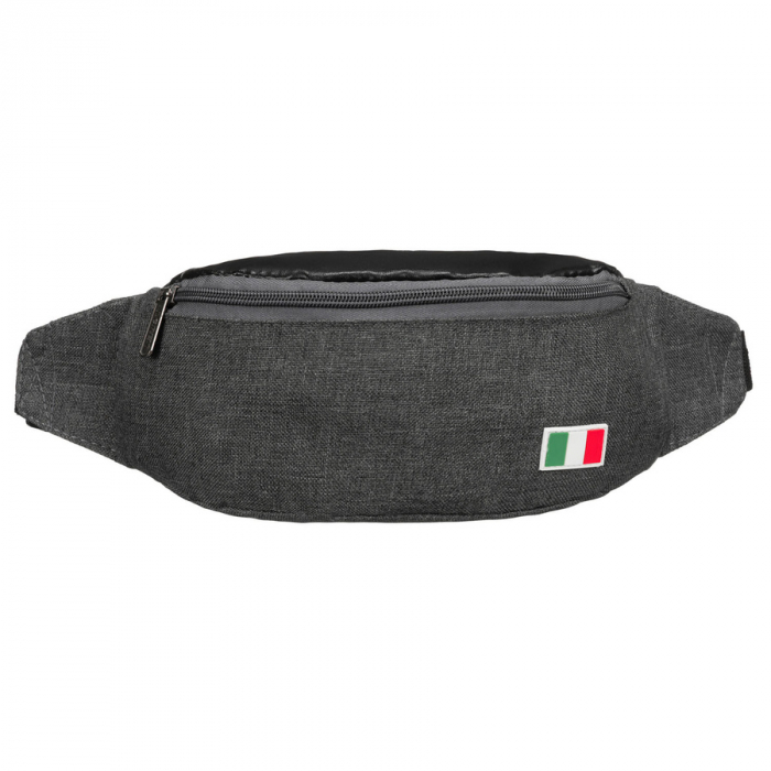 Borseta neagră de oraș cu fermoar solid PTR-WB05I-6996 BLACK [2]