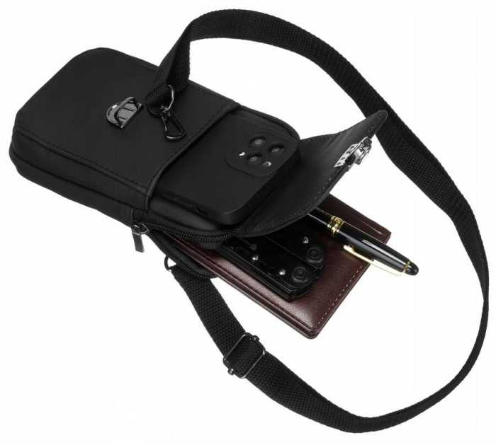 Mini geanta de dama din piele naturala - Rovicky PTR-DHN-201-CLB-6472 BL [6]