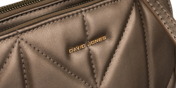 Geanta de dama eleganta, matlasata, din piele ecologica - David Jones PTR-CM6792 D.SI [4]