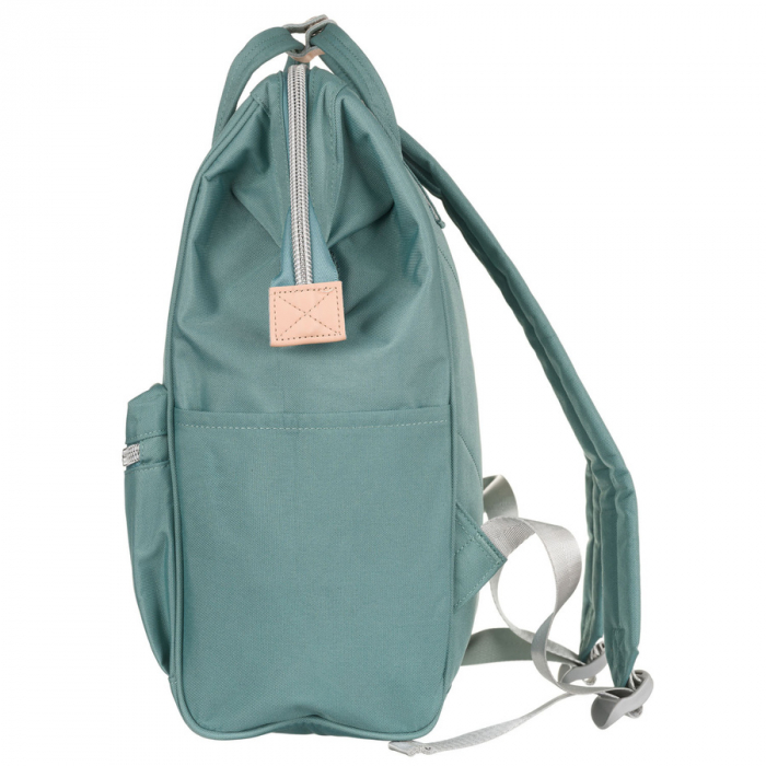 Rucsac spațios pentru laptop, verde mentă, cu port USB - Himawari PTR-1881-08(1) [7]