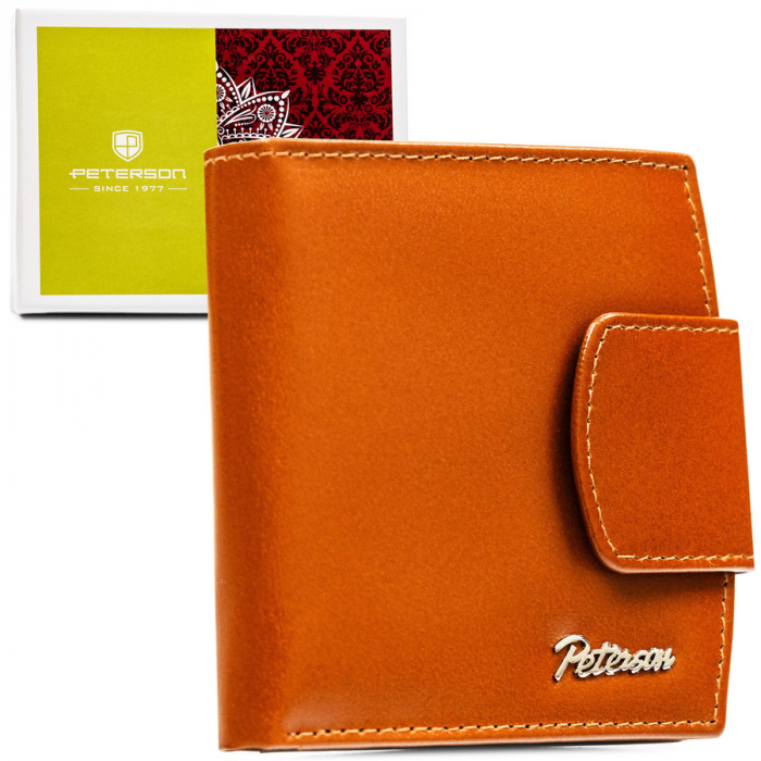 Portofel din piele naturala pentru femei Peterson PTR-PTN RD-314-NGV-M-910 [1]