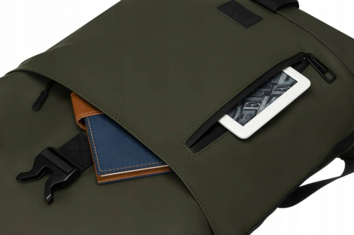 Rucsac mare, verde rulant, cu buzunar pentru laptop - Peterson PTR-PTN TOKIO-9015 OLIVE [11]