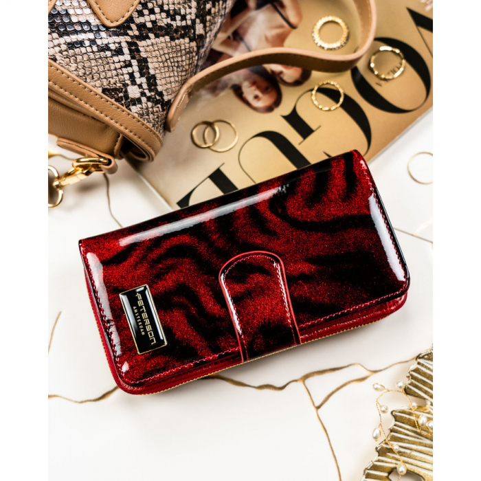 Portofel din piele pentru femei Peterson PTR-PTN PS116-TDS RED [3]