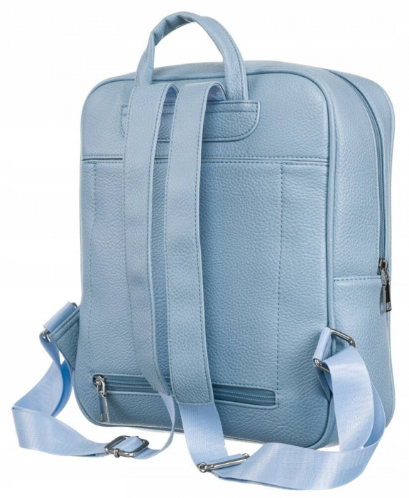 Rucsac urban de dama din piele ecologica - Rovicky PTR-R-PL-29601-3684 BLU [3]