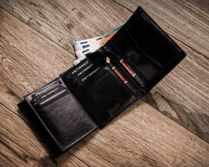 Portofel barbati din piele naturala Peterson PTR-PTN N318-BFA BL [5]